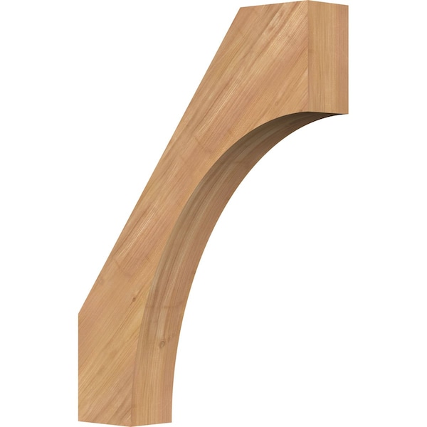 Ekena Millwork 3 1/2"W x 18"D x 24"H Westlake Smooth Knee Brace, Western Red Cedar BRC04X18X24WTL00SWR - main